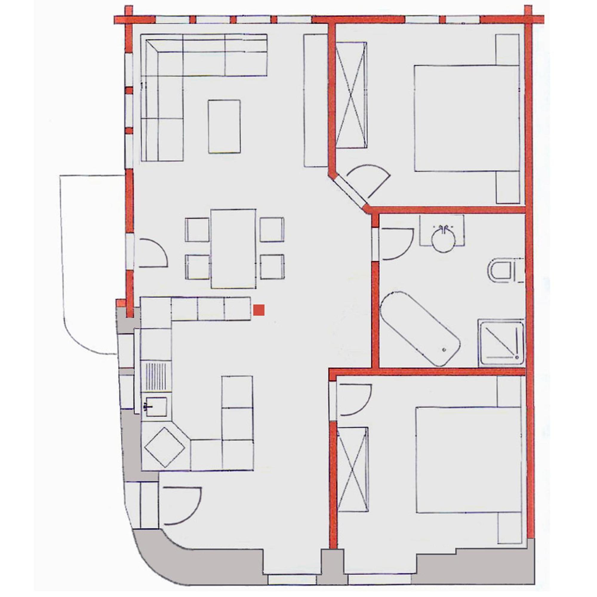 Ferienhaus Antigua Saas-Grund Phòng bức ảnh